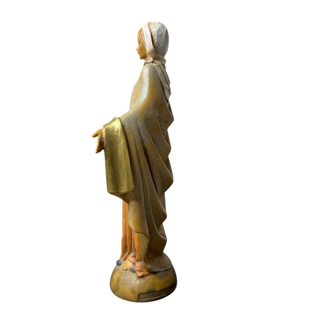 Fontanini Our Lady of Grace Figurine 1985 Depose Italy 651 Virgin Mary Statue VT - Picture 4 of 8
